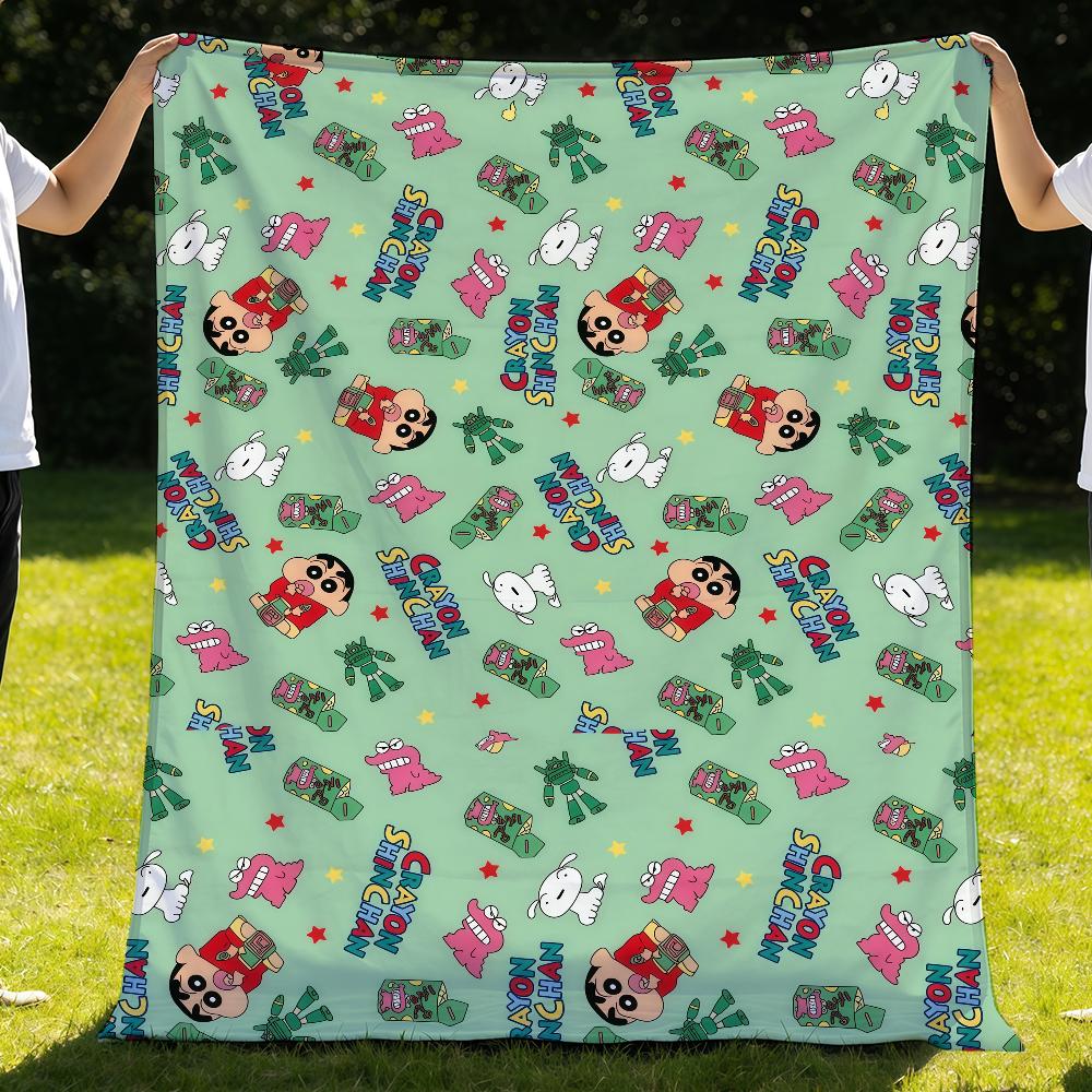 Blanket Throw Super Cosy Plush Living Room C-ChanS Sofa C-CrayonS Couch Childish S-ShinS Birthday Gifts
