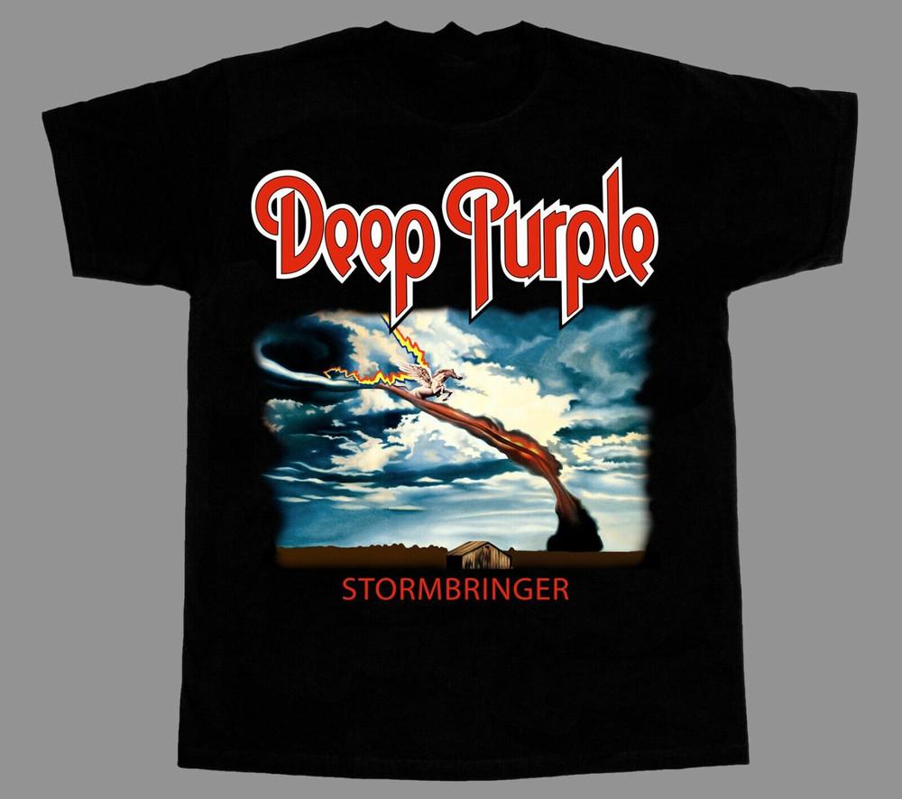

Deep PURPLE PERFECT STRANGERS STORMBRINGER ФУТБОЛКА S-4XL UB021 S