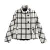 European & American Women's Plaid Jacket - 2024 Autumn/Winter Street Fashion - Stand-Up Collar, Style 81822