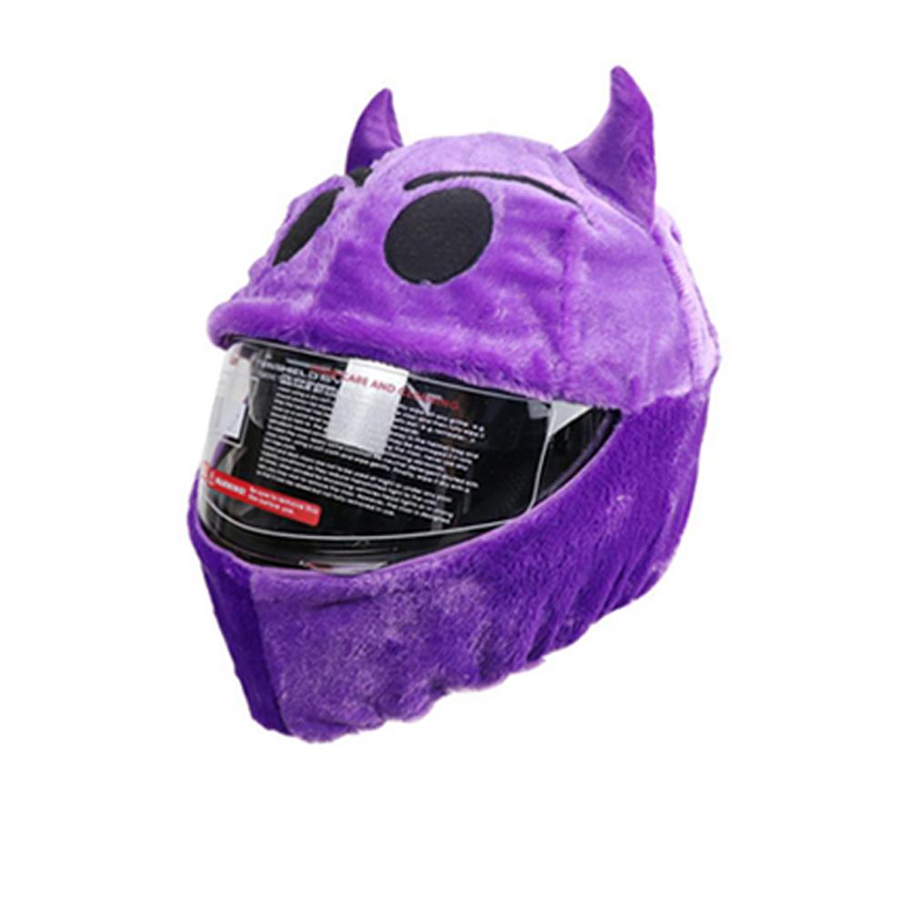 Christmas Motorcycle Helmet Cover Santa Claus Hat Full Face Funny Plush Moto Helmet Decoration Xmas Motorcycle Skiing Accessorie