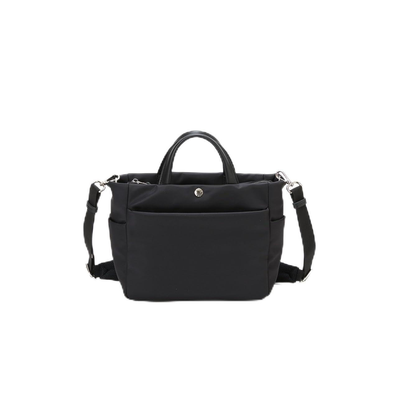 Сумка-тоут TOPKAPI из нейлона, многофункциональная, 2-в-1, водоотталкивающая (черный) чёрный