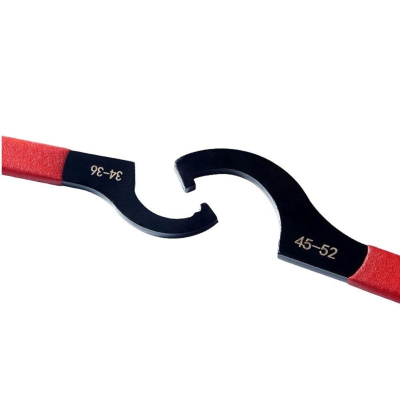 High Carbon Steel Crescents Spanner Tool Collection In Red And Black Plumbing Equipment Set For Mechanical Adjustments