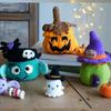 Halloween Crochet Set Knitting Supplies Beginner Crochet Set for Kid Adult, with Step-by-Step Video Tutorial Instruction