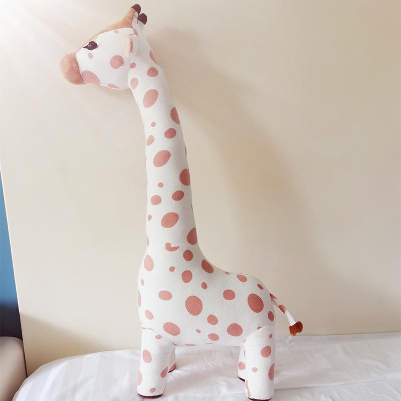 85cm Big Size Cute Giraffe Plush Toys Simulation Animals Giraffe Stuffed Doll Kids Room Bed Decor Child Gifts