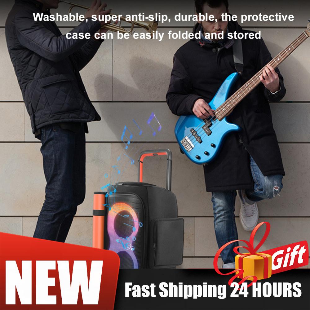 Double-Sided Speaker Protective Cover Dust Case for JBL PARTYBOX 520 Speaker Storage Bag Wear Resist  Travel Protective Bag