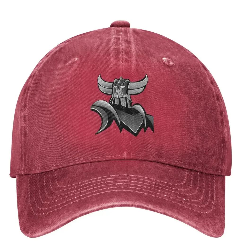 Mazinger Z UFO Robot Grendizer Denim Baseball Cap Tennis Skate Trucker Hat Unisex Teens Classic Sun protection Baseball Caps