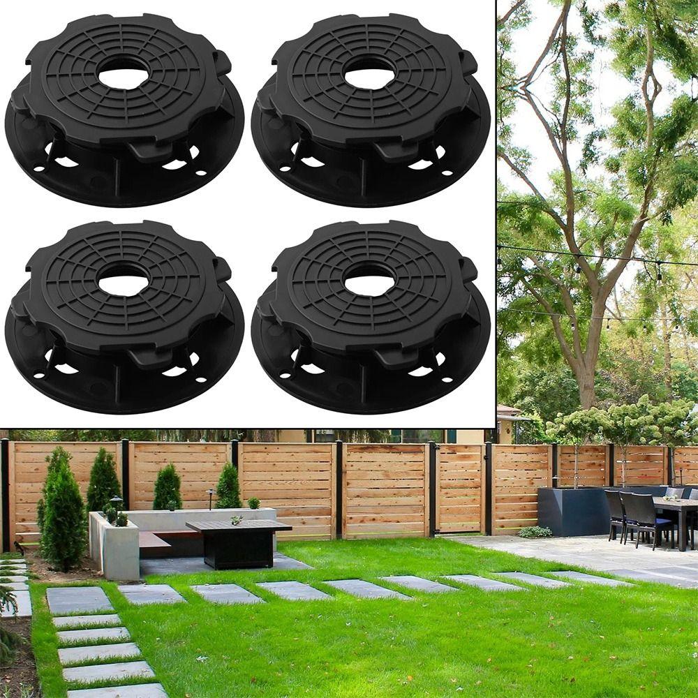 1/2Pcs Eliminate Slope Difference Decking Boards Lift Bearing Set  for Wood WPC Metal