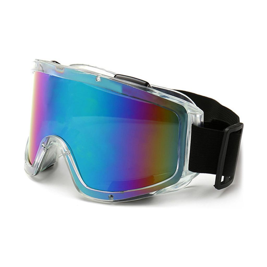 Motorcycle Ski Goggles for Men Women Windproof Sandproof with Interchangeable Lenses Protection Cycling Snow Sports Glasses