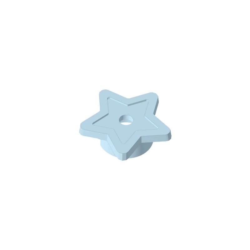 50pcs Buildings Blocks 11609 Friends Accessories Star with Stud Holder Collections Bulk Modular GBC Toy For High-Tech MOC Set