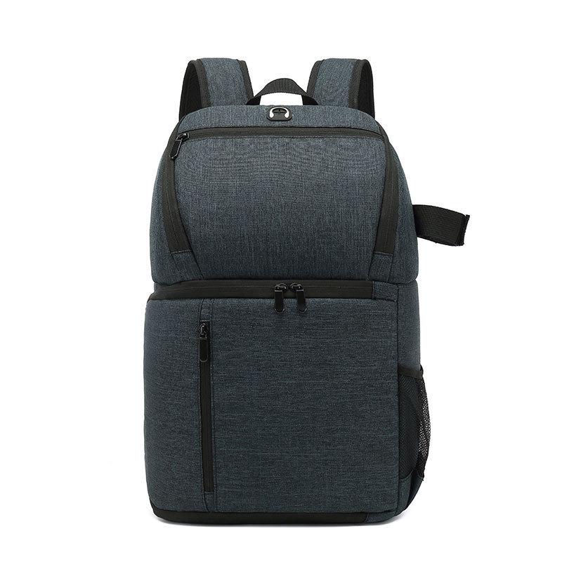 

Large Capacity Waterproof Multifunctional SLR Camera Photography Backpack синій
