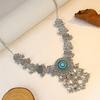 Ethnic Retro Tassel Rhinestone Forehead Chain for Indian Bride