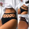 Women Panties Hollow Out Slutty Seamless Solid Color G-strings Temptation