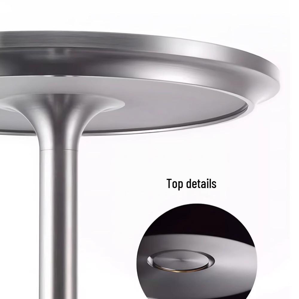 LED Touch Table Lamp - Minimalist Retro Cafe Style, USB Rechargeable