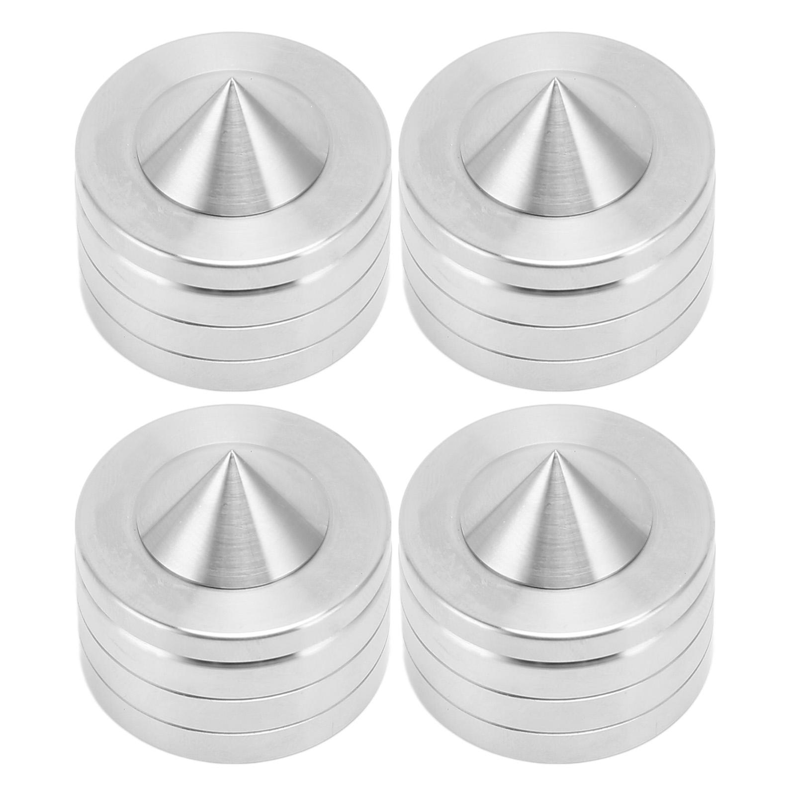 

4 шт. изоляционные ножки для динамиков HiFi, амортизирующие шипы для динамиков с противоскользящими накладками