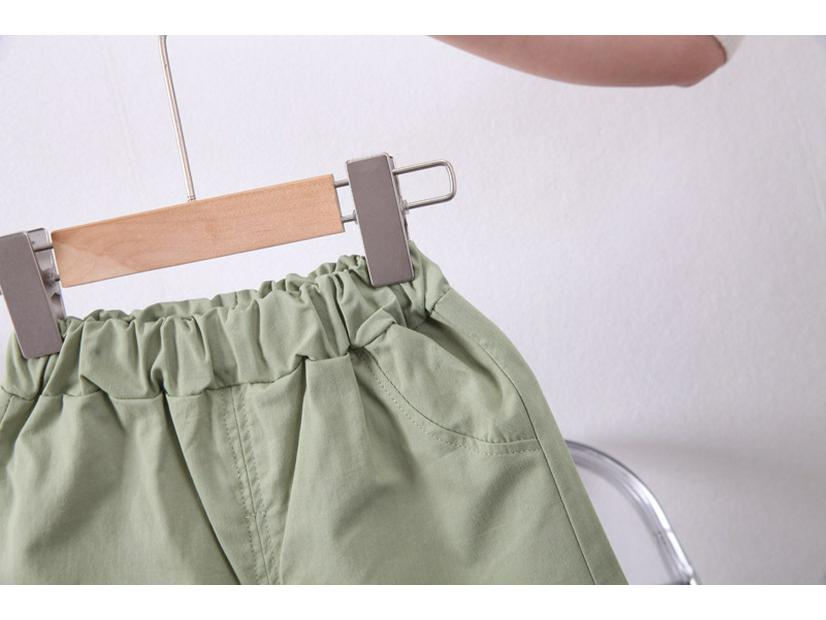 Korean Style Boys' Summer Two-Piece Suit - Short-Sleeved, Full Print for Small To Medium-Sized Kids