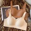 Wireless Push Up Bra Wide Strap Breathable Lingerie For Women