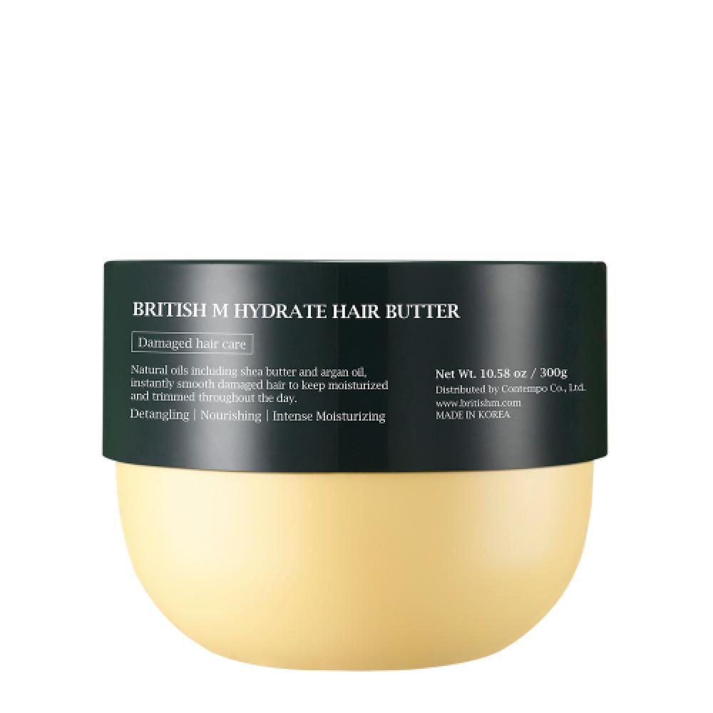 Британское M Масло-баттер для волос 300 г 001 hydrate hair butter 300g