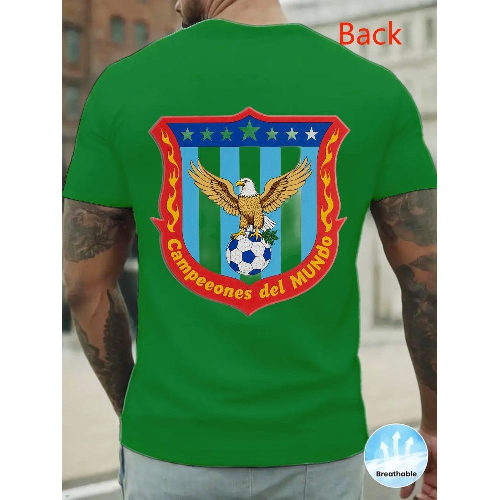 Men'S FIFA Gray T-Shirt | Made from 100% Comfortable Fabric, Ideal for Casual Wear, Features World Champions Emblem