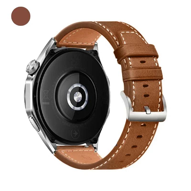 22mm Leather Silicone Strap for Huawei Watch GT6 6Pro GT5 GT4 46mm/Ultimate Replace Bracelet for Xiaomi Watch color 2/S4 S1 Band