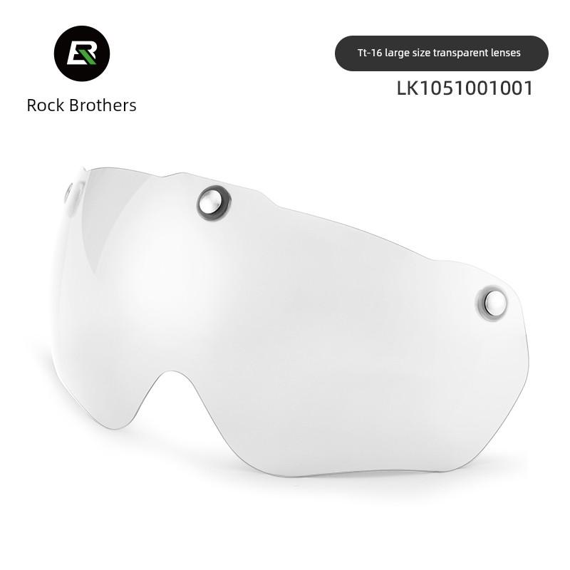 Rock Brothers Fietshelm Goggles met Kleurveranderende Lenzen voor Mountainbikes en Racefietsen, Winddicht en Insectenwerend