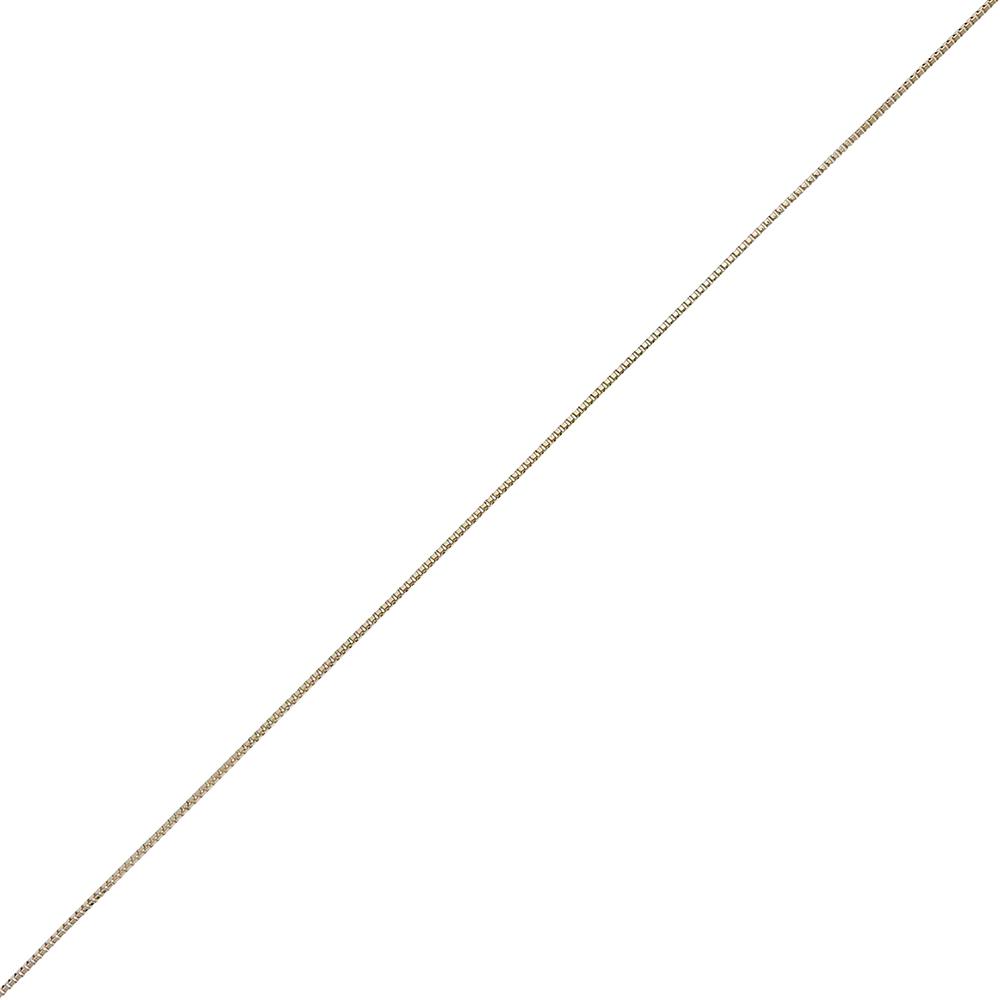 CRESCENT VERT Necklace K18 Yellow Gold/diamond 1.54g Women Used