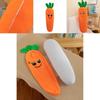 Ultra Soft Carrot Plush Body Pillow Huggable Stuffed Toy Adorable Bed Cushion