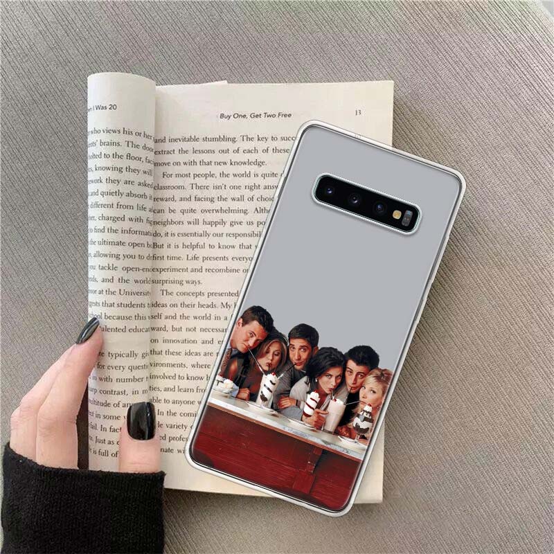 Central Perk Coffee Friend TV Phone Case For Samsung S24 S23 FE S22 S25 Ultra S21 Plus Galaxy S20 FE S25 Edge Cover Capa Soft TP