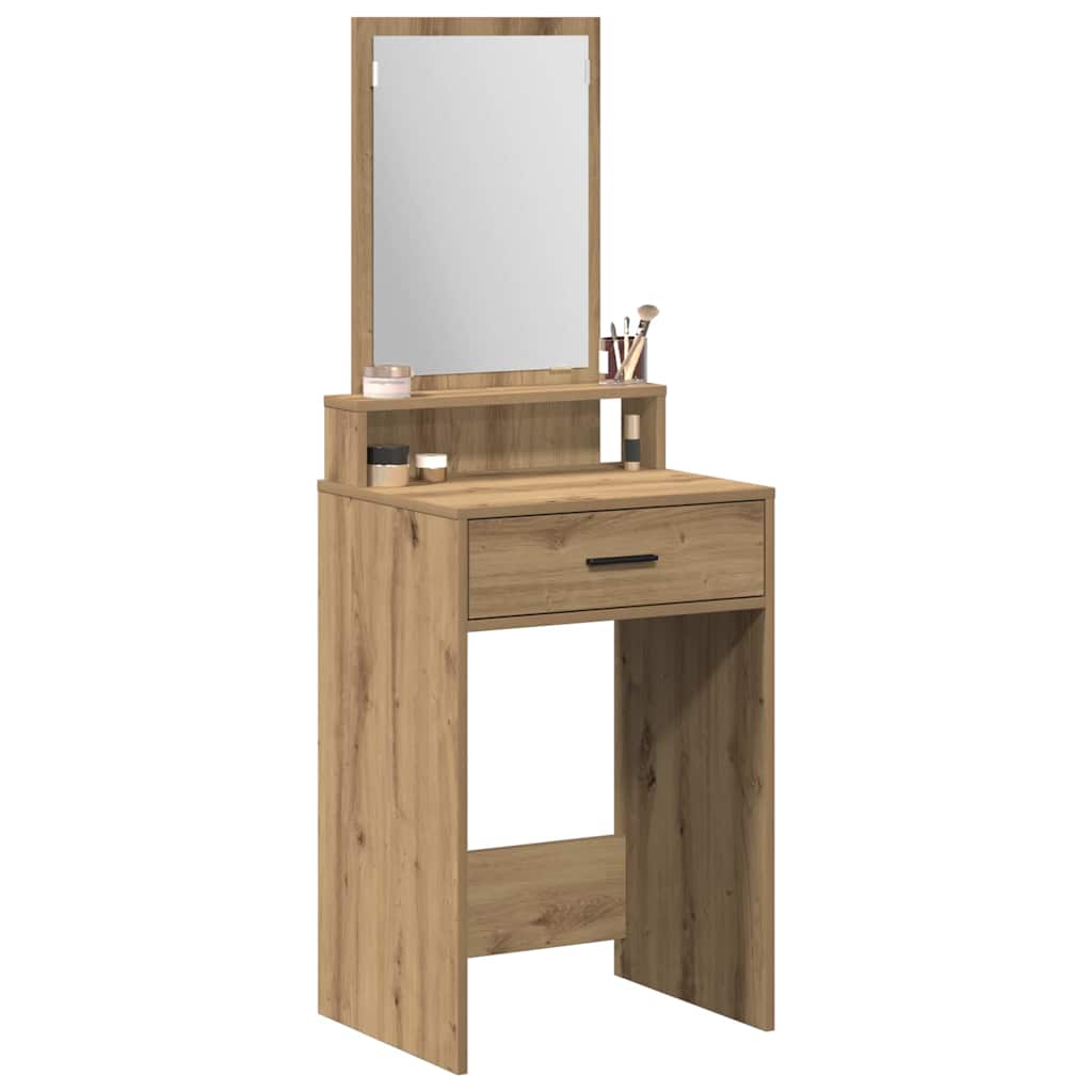 Makeup Table Artisan Oak 50 x 41 x 140 cm Particleboard