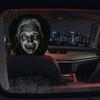 Breathable Car Interior Accessories 2Pcs Halloween Headrest Covers, Creepy Ghost Face Seat Universal Fit Protector, Auto Decor for SUV Truck
