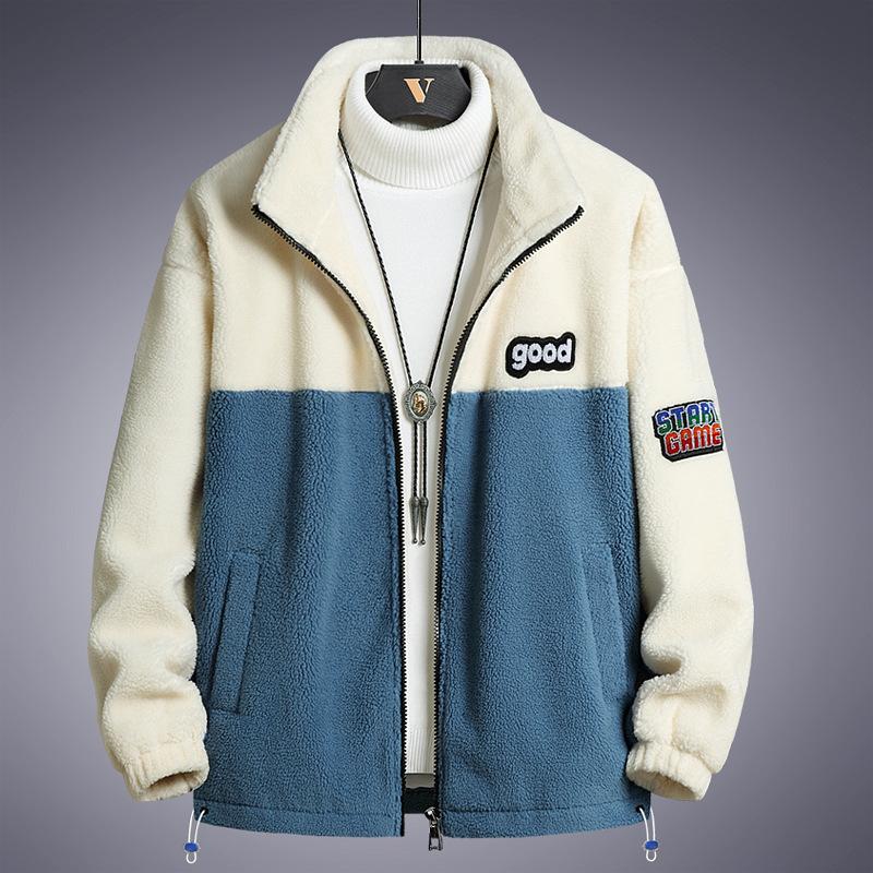 

Чоловіча куртка з товстого флісу 8XL, товсте флісове пальто, кардиган 8XL