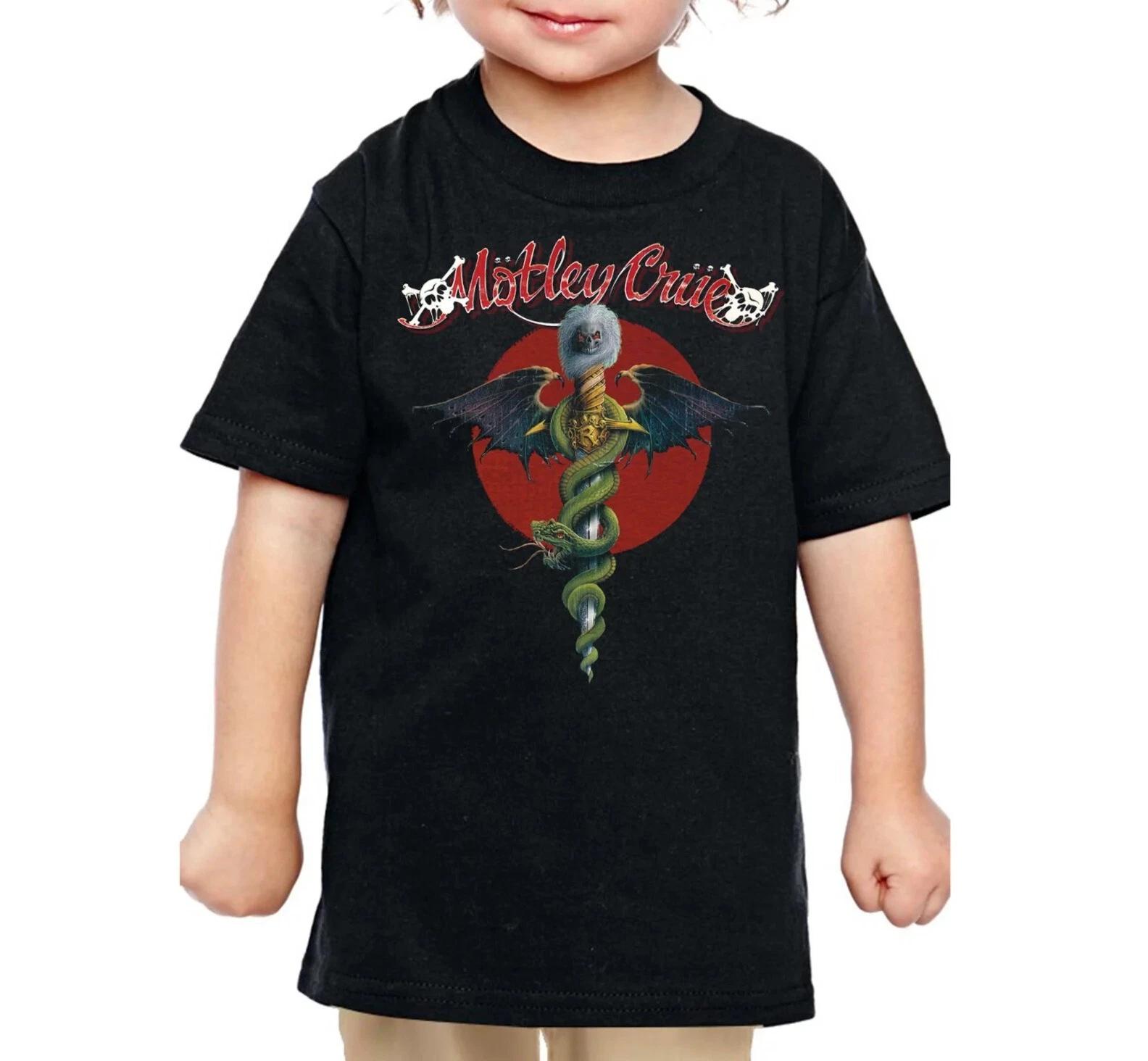 MOTLEY CRUE cd cvr DR. FEELGOOD Official Toddler Child SHIRT 2T New theatre L