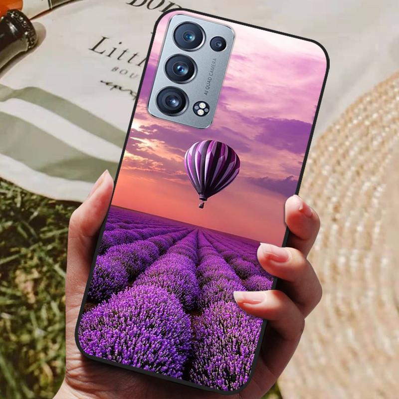 Für Oppo Reno 6 Pro 5G CPH2247 Hülle Silikon Rückseite Handyhülle Für Oppo Reno 6 Pro 5G CPH2249 Hüllen Reno6 Pro Weiche Stoßstange