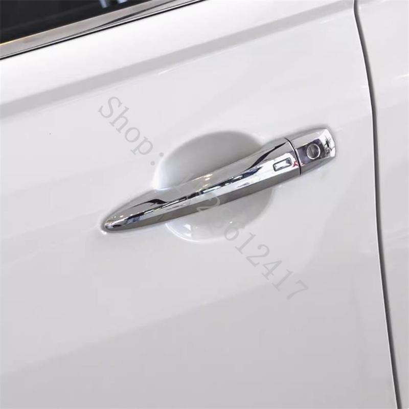 For 2023~2025 Nissan X-Trail X Trail RogueT33 ABS Chrome Door Handle Bowl Car Door handle Cover Protective Trim car accessories