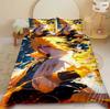 Anime N-Naruto 3D Printed Child Bedding Set Baby Duvet Cover Sets Bedclothes Size Twin Single King Kids Adult Gift