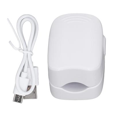 Mini LED Tırnak Kurutucu Şarj Edilebilir Hızlı Kuruyan Elektrikli Taşınabilir Manikür Işığı Seyahat İçin Beyaz