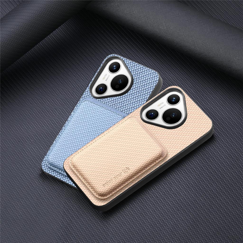 Applicable to Huawei Pura70 mobile phone case Mate70 magnetic leather protective anti-drop case 2-in-1 card bag protective case