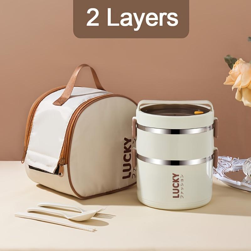 Multi Layer Lunch Box Portable Stainless Steel Lunch Box Special Lunch Box for Office Workers Large Capacity Food Container