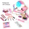 Girls Makeup Kit for Kids Children s Makeup Set Girls Princess Make Up Box Nontoxic Cosmetics Kit Toys Pretend Play