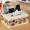 Hotel PU Leather Tissue Box & Remote Holder - European Style Multifunctional Organizer