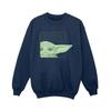 Star Wars Boys The Mandalorian Grogu Box Sweatshirt