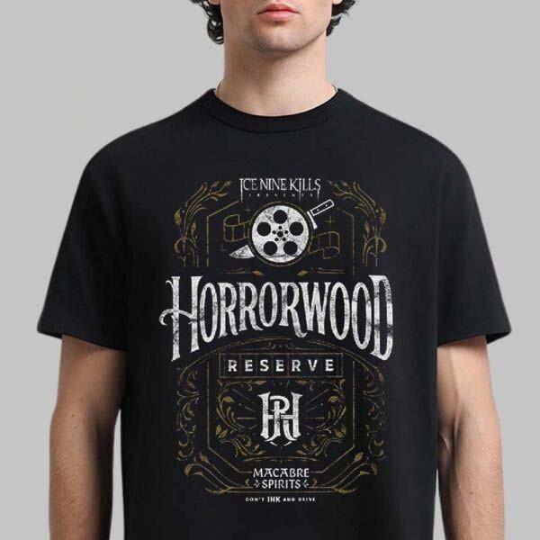Ice Nine Kills Horrorwood Reserve Black TShirt Unisex T-Shirt XL