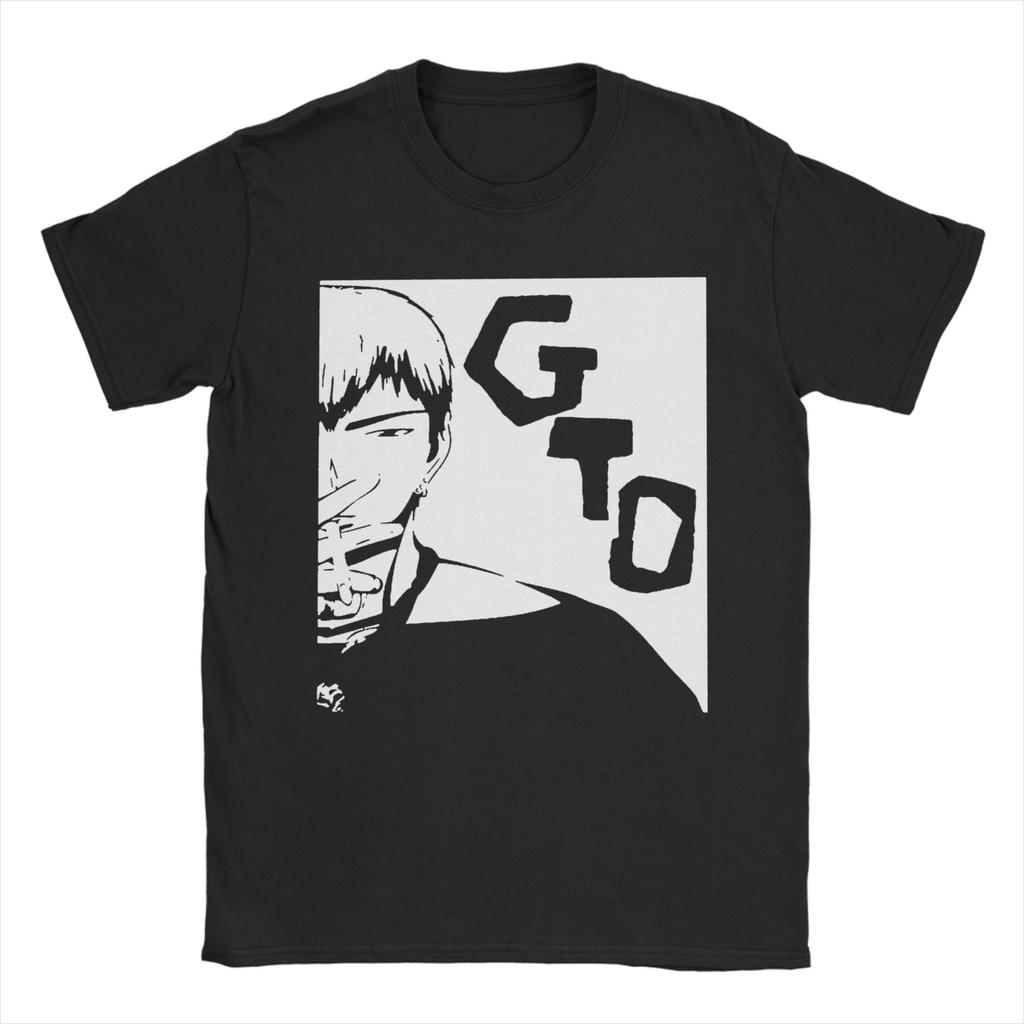 Unisexs TShirt GTO Great Teacher Onizuka Novelty Pure Cotton Tees Short Sleeve T Shirt Round Neck Clothes Gift Idea