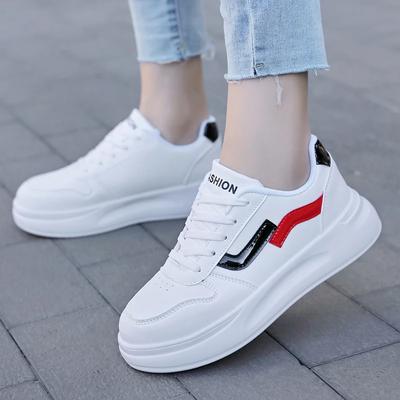 Scarpe Bianche da Donna 2024 Nuova Versione Primavera Stringate Casual Scarpe da Donna Comfort Antiscivolo Piatte Scarpe da Ginnastica Donna Zapatillas