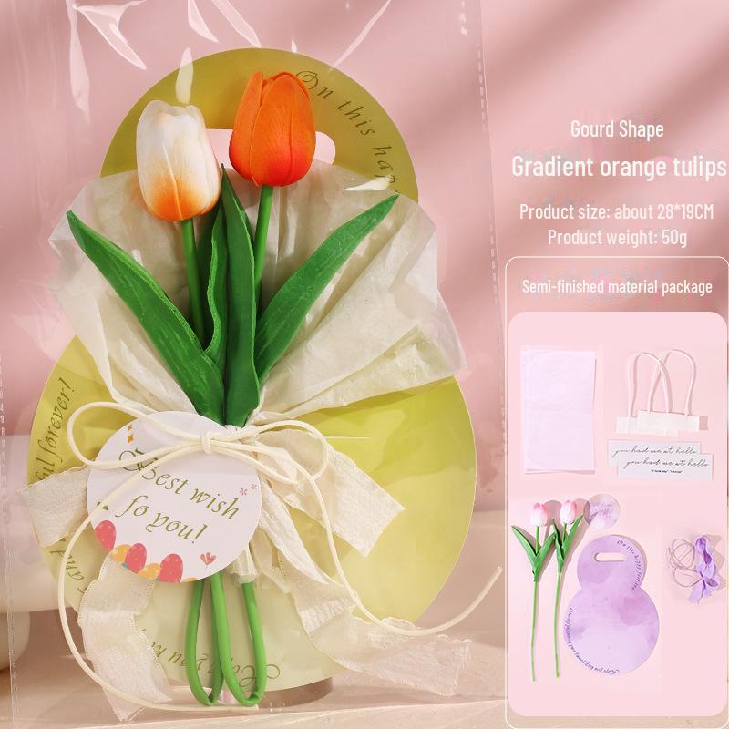 

Вітальна листівка з тюльпанами своїми руками до Жіночого дня - ідеально підходить для батьків та вчителів