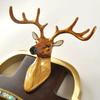 Wall Clock New Chinese Brass Living Room Home Solid Wood Luxury Chinese Style Silent High-end Watches Home Decoration