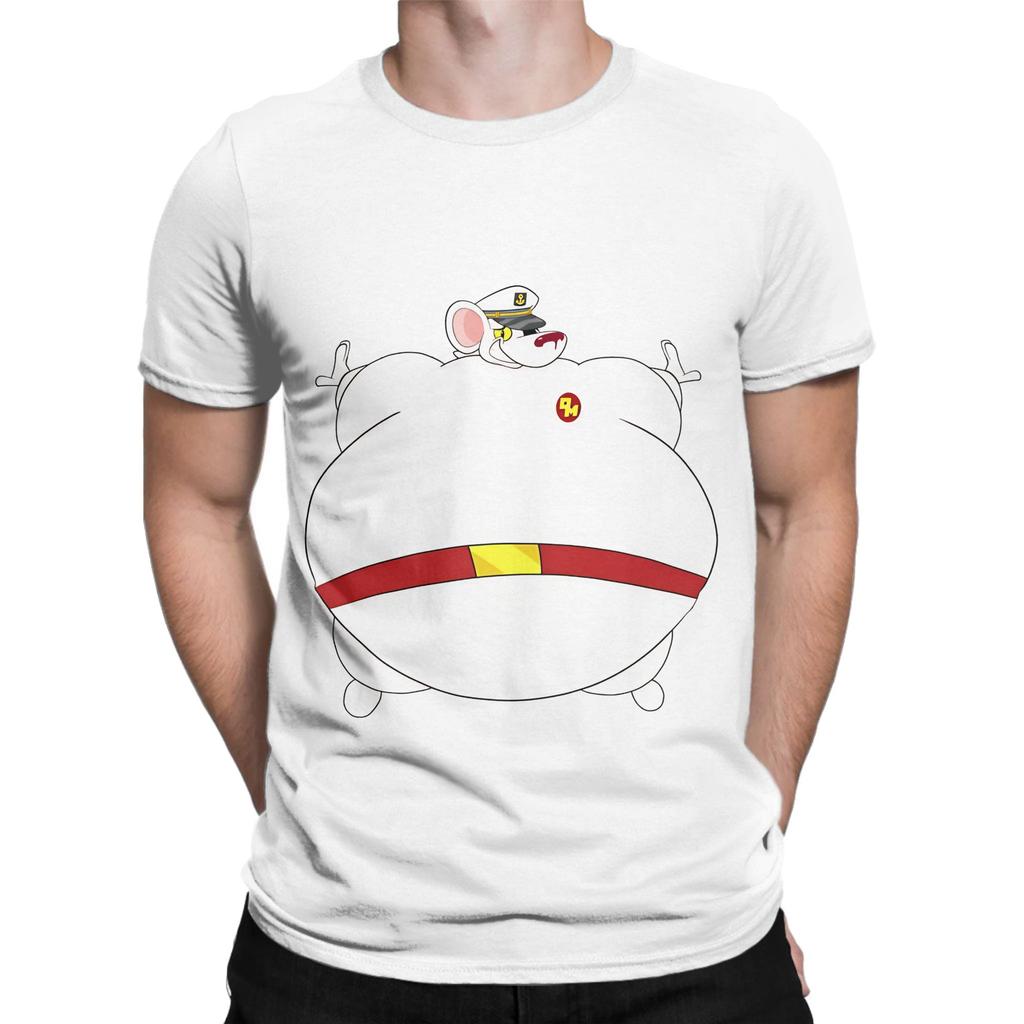 big mouse Novelty 100 Cotton TShirt Danger Mouse Tees Tops For Unisex