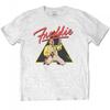 Freddie Mercury Unisex Baumwoll-T-Shirt für Erwachsene, Dreieck