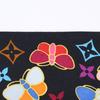 LOUIS VUITTON 400505 Butterfly Silk Bandeau scarf Black / multicolorUsed