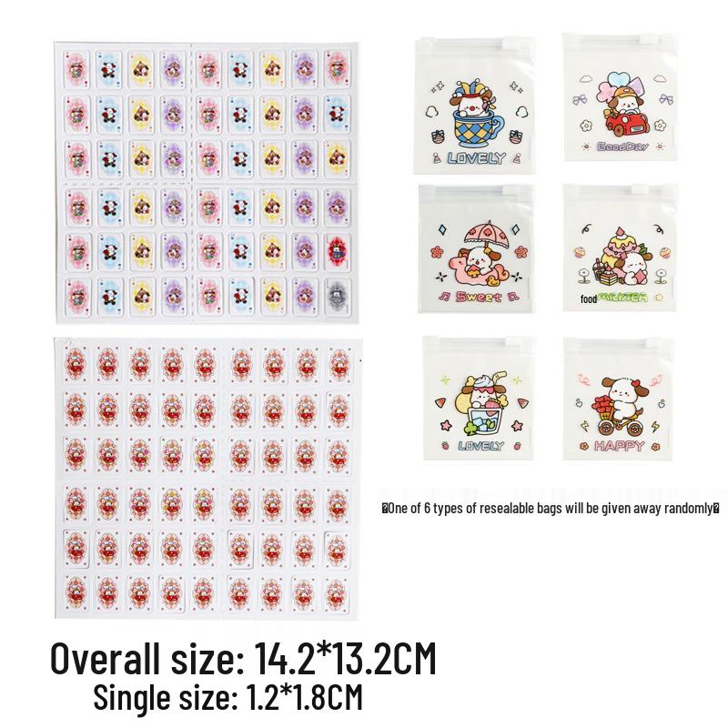 Mini Cartoon Bear Playing Cards - Prank & Funny Travel Gift (In Stock) Playing Cards + Storage Bag