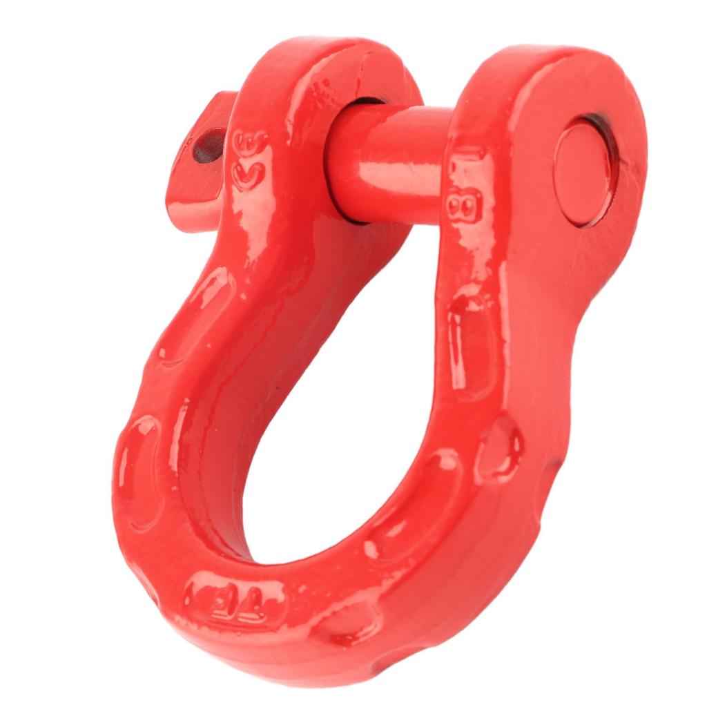 D-Ring Shackle-Qiilu D-Ring Shackle, D-Ring Shackle 5T / 11000lbs Capacity 19T / 41000lbs Breaking